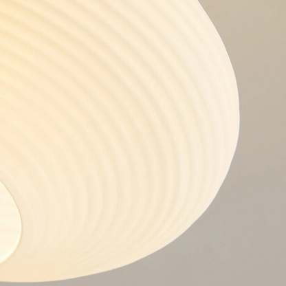 Arisha Minimalist Flush Mount Ceiling Light Wood/Walnut Hallway