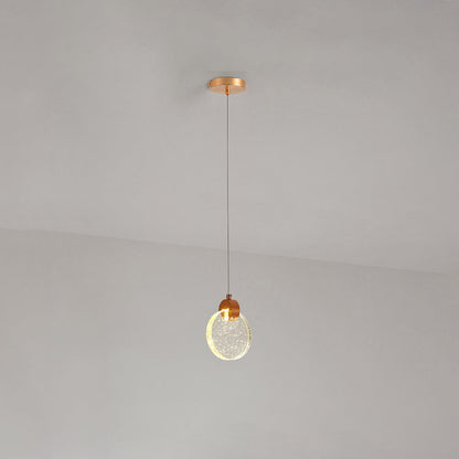Kristy Luxury Circular Ripple Round Crystal Golden Chandelier