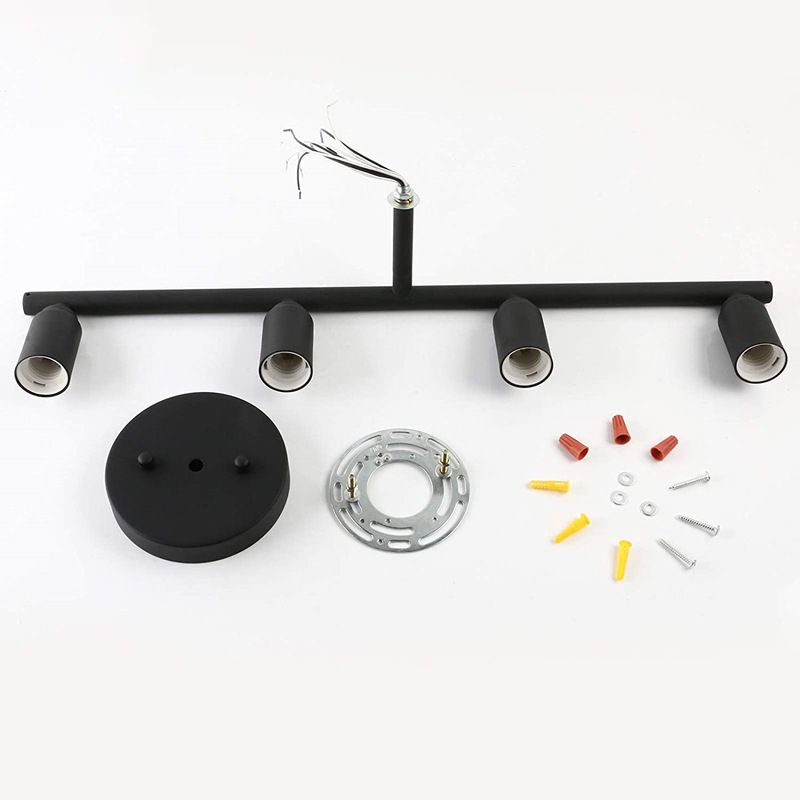 Silva Moderne Glas-Waschtisch-Wandleuchte, Schwarz, Badezimmer, 3/4 Licht