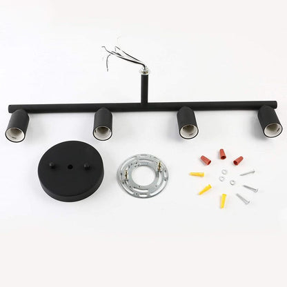 Silva Moderne Glas-Waschtisch-Wandleuchte, Schwarz, Badezimmer, 3/4 Licht