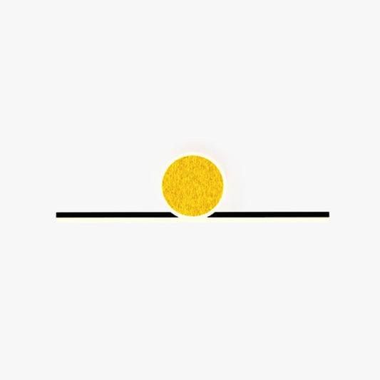 Arisha Moderne einfache Wandleuchte mit runder Linie und Gold