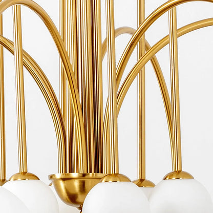 Monica Pendant Light Double Layer Glass Bubble