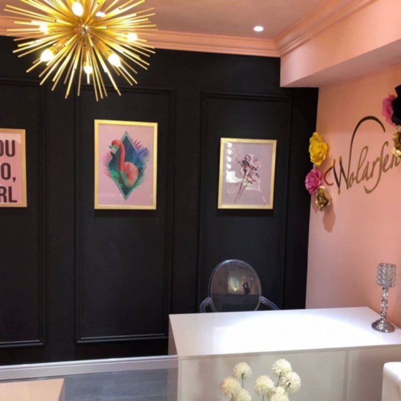 Arisha Moderner LED-Kronleuchter aus goldenem Metall für Esszimmer/Wohnzimmer/Schlafzimmer