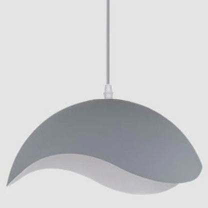 Valentina Colorful Shade Single Pendant Lights, Wood & Metal