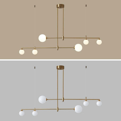 Valentina Modern Golden Bubble Copper Pendant Light