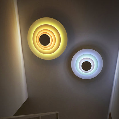 Aria Circular 3-in-1 Colorful LED Wall Lamp