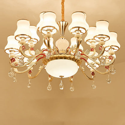Alessio Retro Pendant Light Metal Glass Living Room Dining Room