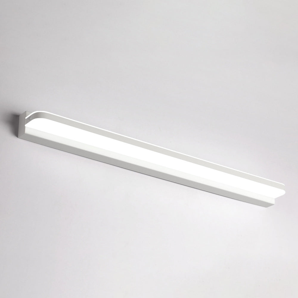 Arisha Wall Lamp Rectangular Modern, Mirror, Black/White/Chrome/Gold, Bathroom