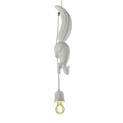 Aria Pendant Light Squirrel/Pinecone Modern, Resin, Restaurant