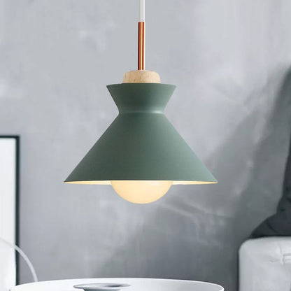 Valentina Geometric Colorful Pendant Light, Metal, Kitchen Island