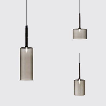 Valentina Minimalist Modern Glass LED Pendant Light, 3 Style