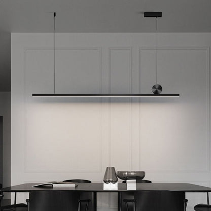 Moderne lineare asymmetrische Pendelleuchte Arisha