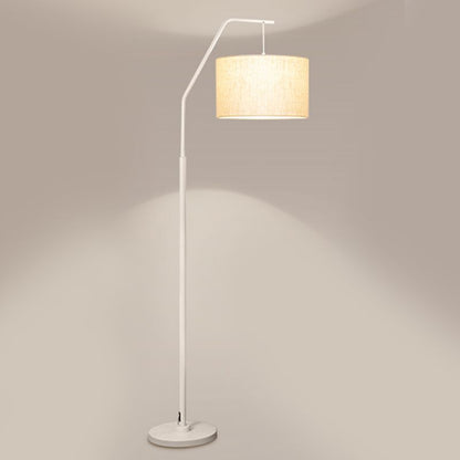Eryn Cylinder Shape Floor Lamp, Over Arching Floor Lamp, Unique