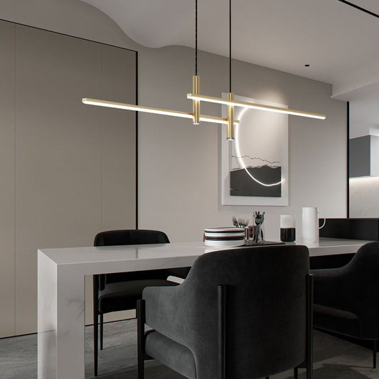 Prym Pendant Light Modern Linear Dining Room