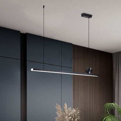 Moderne lineare asymmetrische Pendelleuchte Arisha