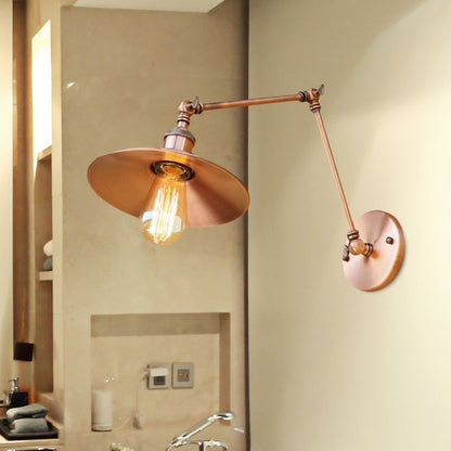 Silva Vintage Adjustable Wall Lamp, Bedroom
