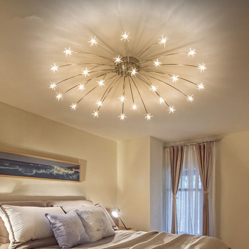 Arisha Art Deco Starry  Flush Mount Ceiling Light
