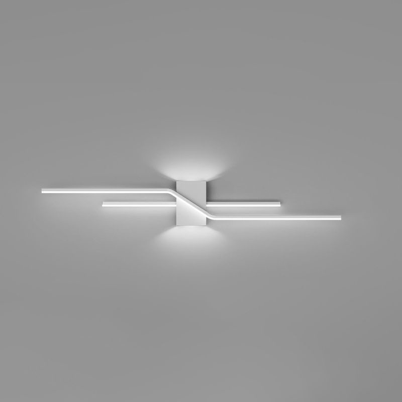 Arisha Minimalist Linear Metal Vanity Wall Light