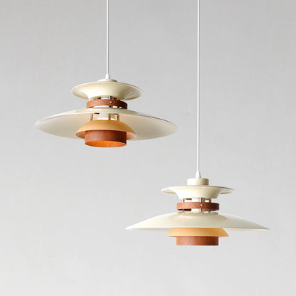 Valentina Unique Designer Metal Pendant Light, White