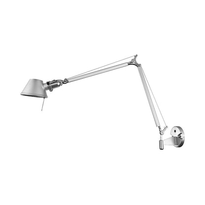 Epoch Modern Simple Adjustable Wall Lamp, Black/Chrome, Bedroom