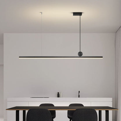 Moderne lineare asymmetrische Pendelleuchte Arisha