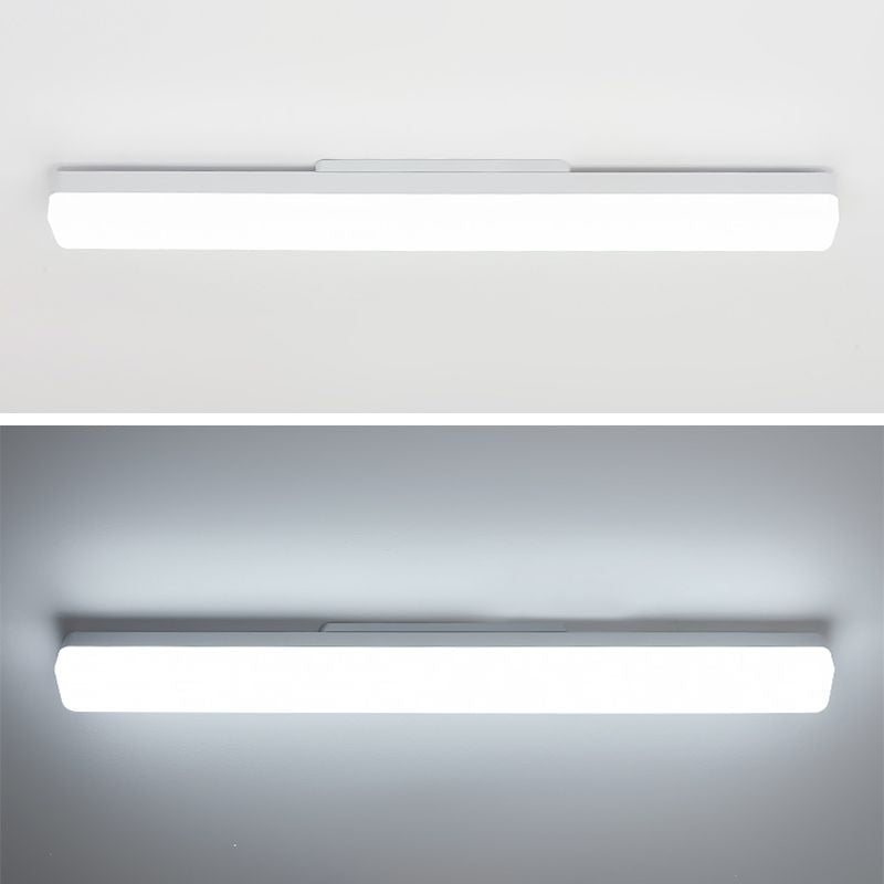 Arisha Modern Rectangular Modern Wall Lamp, White