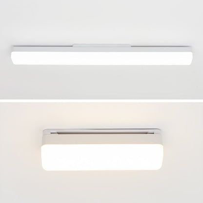 Arisha Modern Rectangular Modern Wall Lamp, White
