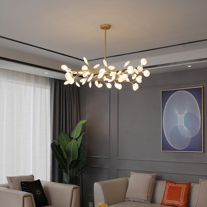 Olivia Unique Branch Firefly Sputnik Art Deco Chandelier