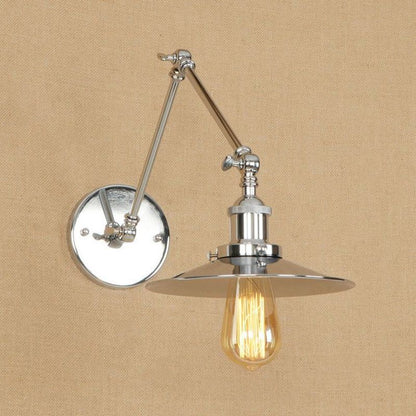Silva Vintage Adjustable Wall Lamp, Bedroom