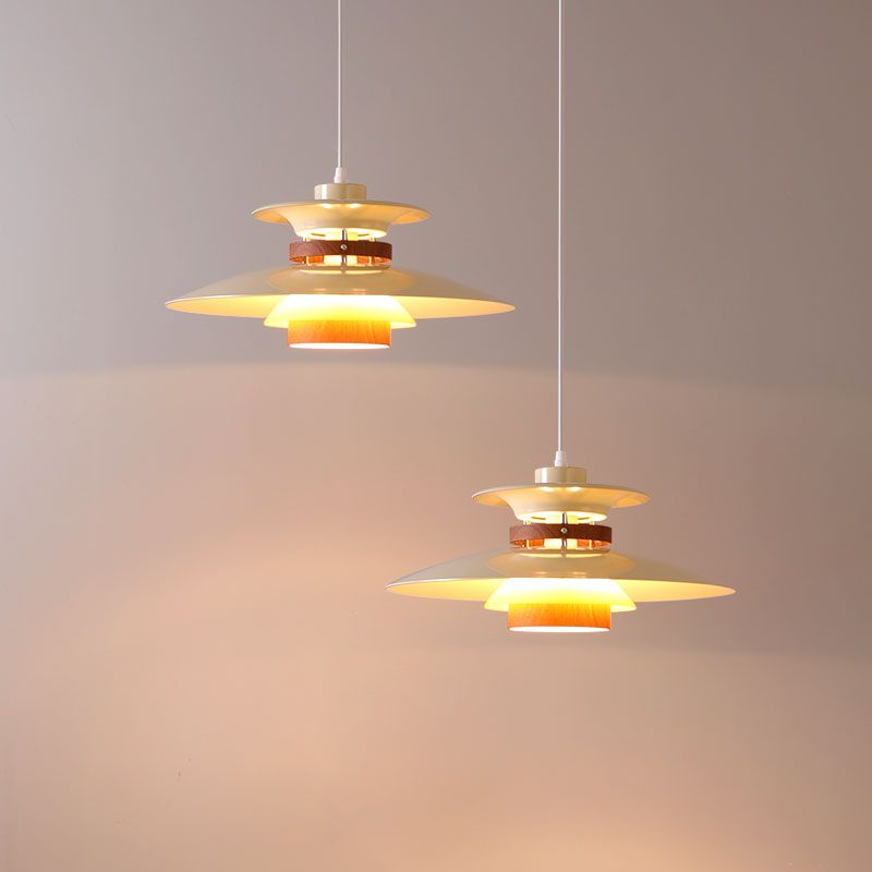 Valentina Unique Designer Metal Pendant Light, White