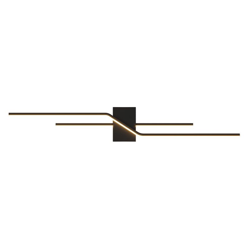 Arisha Minimalist Linear Metal Vanity Wall Light