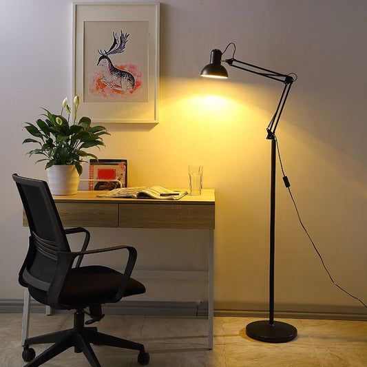 Lampadaire pliable moderne en métal Morandi, plusieurs coloris