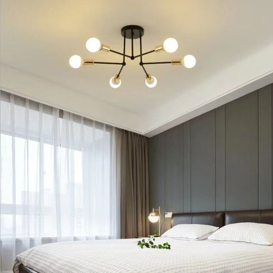 Valentina Unterputz-Deckenleuchte, linear, industriell