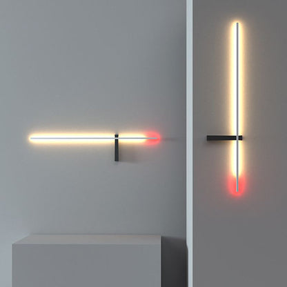Arisha Minimalist Linear Wall Lamp Multi-Color Linear
