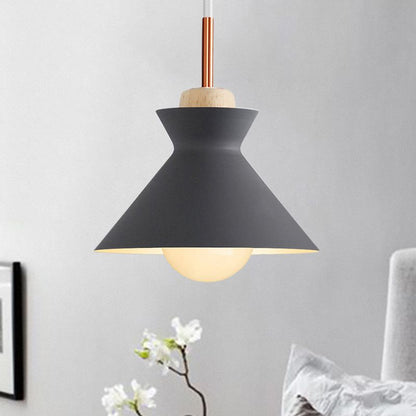 Valentina Geometric Colorful Pendant Light, Metal, Kitchen Island