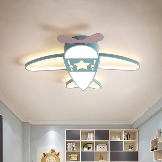 Lampada da soffitto moderna da incasso Valentina a forma di aeroplano