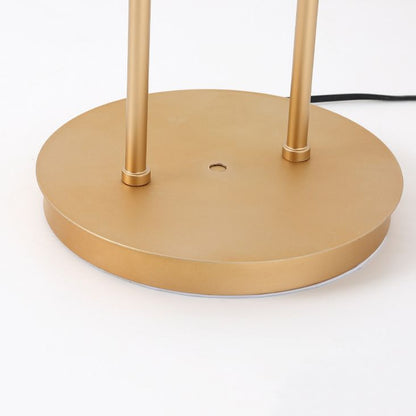 Lampadaire Salgado Minimalist Gold, Métal, Salon