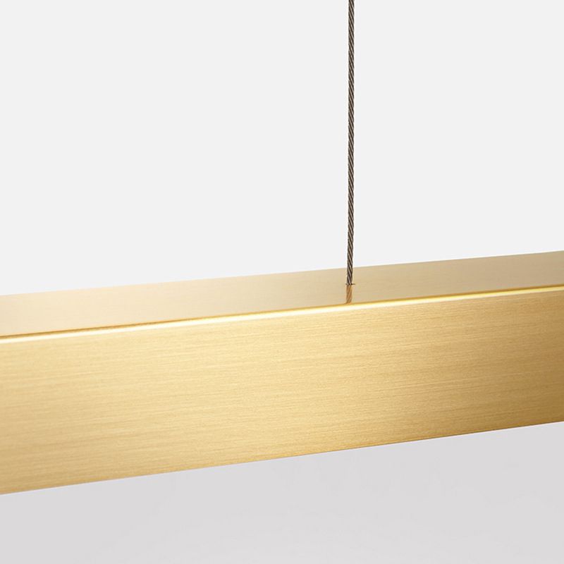 Moderne lineare asymmetrische Pendelleuchte Arisha