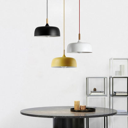Aria  Modern Pendant Light Dome Macaron  Dining Room