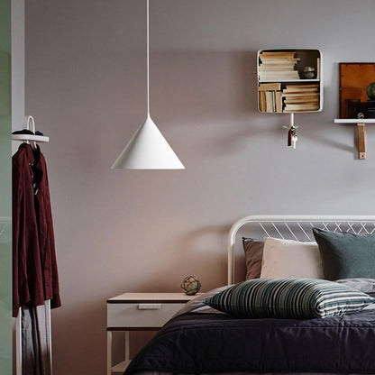 Aria Funnel-Shape Colourful LED Pendant Light