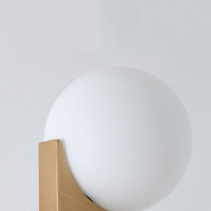 Lampadaire Salgado Minimalist Gold, Métal, Salon