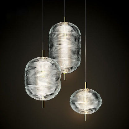 Valentina Designer Art Modern Pendant Light, Black/Gold
