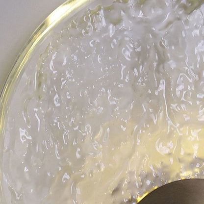 Kristy Art Deco Globe Crystal&Metal Bedroom Wall Lamp, Gold