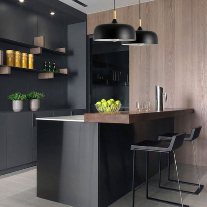 Aria  Modern Pendant Light Dome Macaron  Dining Room