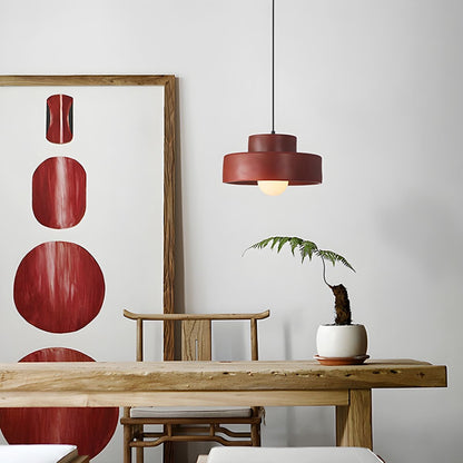 Lampe à suspension moderne en métal Arisha avec longueur de suspension réglable
