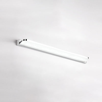 Arisha Wall Lamp Rectangular Modern, Mirror, Black/White/Chrome/Gold, Bathroom
