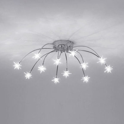 Arisha Art Deco Starry  Flush Mount Ceiling Light