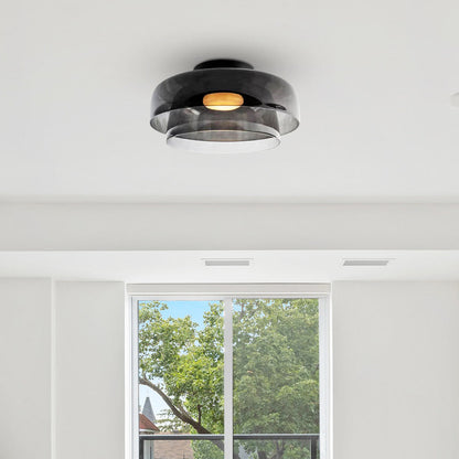 Aria Modern Simple Creative Glass Flush Mount Ceiling Light