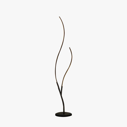 Louise Modern Simple Floor Lamp, Black & White