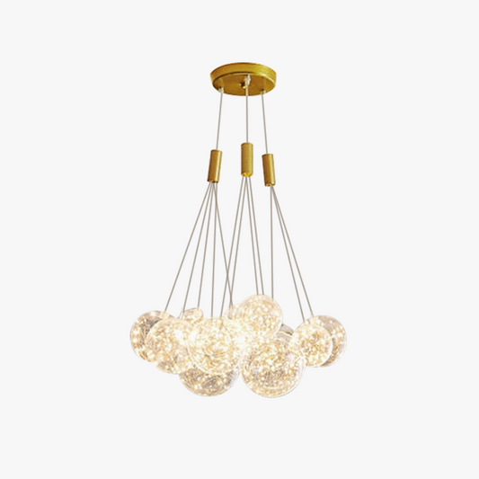 Valentina Glass Globe Bubble Pendelleuchte LED Stary